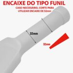 Bocal para Extratora Premium 32mm a 38mm: limpeza profunda e eficiente em estofados, carpetes, colchões e veículos. - Imagem 4