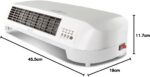 Aquecedor de parede Britânia BAQ220B 1500w 127v com controle remoto, timer e função 2 em 1 para mais conforto - Imagem 7