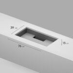 Electrolux Cooktop 5 Bocas KE5GW Bivolt com Mesa de Vidro, ChamaPrecisa e Grade em Ferro Fundido para cozinhar com eficiência. - Imagem 3