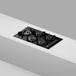 Electrolux Cooktop 5 Bocas KE5GW Bivolt com Mesa de Vidro, ChamaPrecisa e Grade em Ferro Fundido para cozinhar com eficiência. - Imagem 4