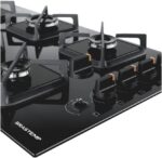 Cooktop Brastemp BDS85AE 5 Bocas GLP com mesa de vidro, acendimento automático e alta potência para sua cozinha. - Imagem 5