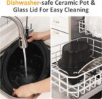 SUNVIVI Panela Elétrica 8,5L: grande capacidade, timer digital e manter aquecido para refeições práticas e sem esforço - Imagem 8