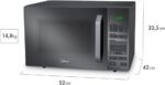 Micro-ondas Midea 35L espelhado: mais espaço, praticidade e funções pré-programadas para agilizar sua rotina. - Imagem 7