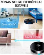 Lilin X6 Robô Aspirador LIDAR Bivolt com Mapeamento, Auto Recarga e Tanque 3 em 1 - Imagem 7