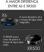 Lilin X6 Robô Aspirador LIDAR Bivolt com Mapeamento, Auto Recarga e Tanque 3 em 1 - Imagem 9