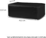Capa Impermeável Brother DCP-T420W: protege contra poeira e água com revestimento resistente e acabamento flanelado. - Imagem 4