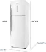Geladeira Panasonic A+++ Frost Free 387L: mais economia, espaço ideal e compra inteligente para sua cozinha. - Imagem 7