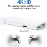 Retro Game Stick 4K: console plug and play com 20.000+ jogos, 9 emuladores e 2 controles para jogar na TV. - Imagem 3