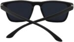 Óculos de Sol Malta Masculino Clássico com Proteção UV400 e Design Premium Flexível Retro - Imagem 8
