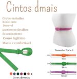 Cinto de Couro Legítimo 887 Dmais: macio, resistente e ideal para uso diário, com ajuste perfeito nos tamanhos PMG. - Imagem 4
