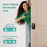Trava inteligente MOUSETRO: 4 formas de acesso, teclado digital e app Bluetooth para mais segurança e praticidade na entrada. - Imagem 4