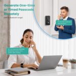 Trava inteligente MOUSETRO: 4 formas de acesso, teclado digital e app Bluetooth para mais segurança e praticidade na entrada. - Imagem 5