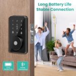 Trava inteligente MOUSETRO: 4 formas de acesso, teclado digital e app Bluetooth para mais segurança e praticidade na entrada. - Imagem 6