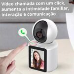 Câmera Babá Eletrônica YODHE Wi-Fi 4MP com visão 360°, áudio bidirecional e monitoramento remoto inteligente - Imagem 4