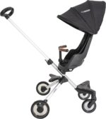 Kiddo Carrinho de bebê Spider Preto: carrinho de passeio prático para o dia a dia com mais conforto e mobilidade - Imagem 6