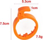 Anel de proteção dobrável Ninebot F30/F40: trava ABS resistente, fácil de instalar e ideal para sua scooter elétrica. - Imagem 8
