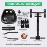 Carrinho Kart para Hoverboard ajustável e seguro, compatível com 6.5 a 10 polegadas, suporta até 115kg e oferece mais estabilidade na diversão. - Imagem 6