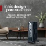 Aquecedor Elétrico a óleo EOS Comfort Heat 1500W: aquece até 15m² com proteção anti-queda e compra segura. - Imagem 3