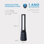 Midea Ventilador de Torre Smart Air Bladeless - Imagem 7