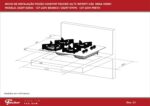 Fischer Cooktop 4 Bocas Infinity Branco com Tripla Chama e Mesa de Vidro Temperado - Imagem 4