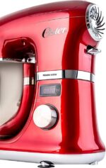 Oster Planetária Digital 5L 1000W: potência, timer e bowl inox para massas leves e pesadas. - Imagem 8