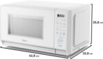 Micro-ondas 20L Branco MasterCook Midea 110V com funções práticas e baixo consumo para facilitar seu dia a dia. - Imagem 3