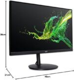 Monitor Acer CB242Y 23,8 Full HD com ajuste ergonômico, AMD FreeSync e visão ampla para mais conforto e desempenho. - Imagem 6