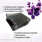 Capa cristal para impressora Brother DCP-T420W, proteção transparente sob medida e ideal para conservar seu equipamento. - Imagem 4