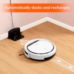 Aspirador Robô V3s Pro com controle remoto: limpeza automática, sensor anti-quedas e baixo ruído para sua casa. - Imagem 4