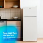 Geladeira HQ 230L Defrost Branco: economia, espaço ideal e praticidade para sua cozinha. - Imagem 6