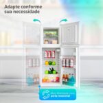 Geladeira HQ 230L Defrost Branco: economia, espaço ideal e praticidade para sua cozinha. - Imagem 7