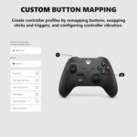 Xbox Core Controller - Carbon Black: controle preciso e confortável para jogar com mais desempenho e estilo - Imagem 4