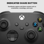 Xbox Core Controller - Carbon Black: controle preciso e confortável para jogar com mais desempenho e estilo - Imagem 5
