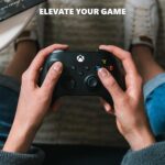 Xbox Core Controller - Carbon Black: controle preciso e confortável para jogar com mais desempenho e estilo - Imagem 7