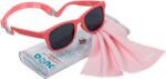 Óculos de Sol Infantil com Alça Ajustável: proteção UVA e UVB para bebês de 3 a 36 meses. - Imagem 4