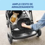 Carrinho Graco Ready2Grow LX 2.0 para gêmeos: compacto, confortável e prático desde o nascimento até 15 kg. - Imagem 4