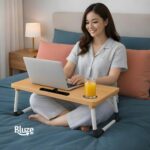 Mesa para Notebook Portátil Articulada com Suporte para Laptop e Tablet: conforto e praticidade para home office e cama - Imagem 5