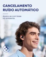 Soundcore Space A40: fone Bluetooth com ANC adaptativo, 50h de bateria, áudio Hi-Res e conforto premium. - Imagem 3
