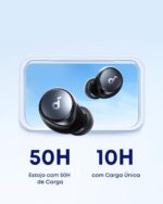 Soundcore Space A40: fone Bluetooth com ANC adaptativo, 50h de bateria, áudio Hi-Res e conforto premium. - Imagem 5
