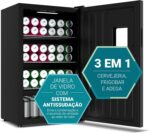 Cervejeira Philco 100L 3 em 1 PCV10A 220V: cerveja, frigobar e adega com temperatura de -6 a 18°C. - Imagem 8
