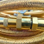 Regulador registro rosca 1/2 com mangueira alta temperatura 1,2 m para cooktop e forno embutido original - Imagem 8