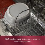 Crock-Pot Panela Elétrica Programável 7L: cozinhe e transporte com praticidade, função sous vide e aço inoxidável. - Imagem 6