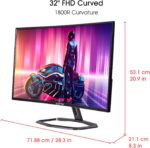 SCEPTRE 32 curvo 240Hz 1ms: mais fluidez, imersão e vantagem nos jogos com FreeSync Premium. - Imagem 3