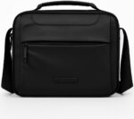 Bolsa Carteiro Masculina Impermeável Nylon Transversal com 4 Bolsos e Várias Divisórias para Mais Praticidade - Imagem 7