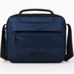 Bolsa Carteiro Masculina Impermeável Nylon Transversal com 4 Bolsos e Várias Divisórias para Mais Praticidade - Imagem 8