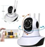 Câmera Segurança Babá Eletrônica Wi-fi com visão noturna e app Yoosee para monitoramento prático e seguro - Imagem 3