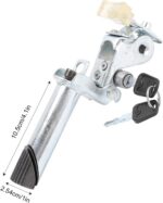Selim de metal antifurto para bicicleta elétrica dobrável com chave interna, leve, durável e fácil de instalar. - Imagem 9