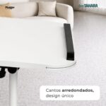 Mesa Portátil Ajustável Pluggei Select: altura regulável e tampo inclinável para home office, estudo e sofá. - Imagem 8