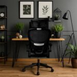 Cadeira Presidente Ergonômica com Braços Flip-Up, Mesh Respirável e Suporte até 200kg para seu Home Office - Imagem 7