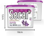 Anti Mofo Secar Original 9x180g Lavanda: remove umidade e perfuma o ambiente com cheiro de limpeza. - Imagem 3